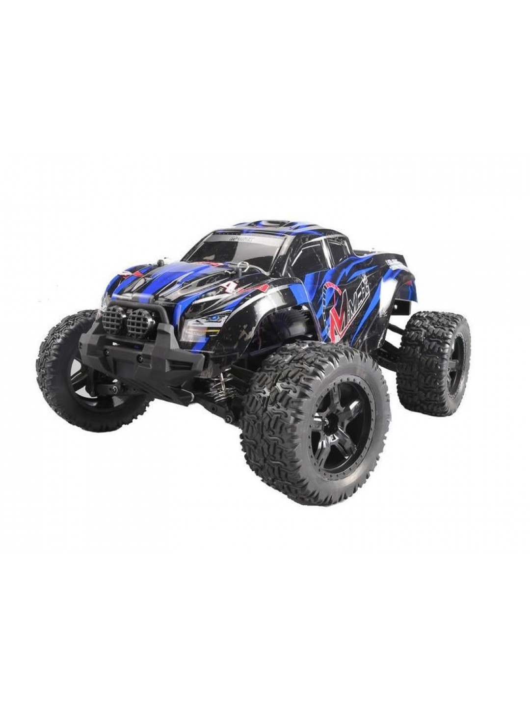 Радиоуправляемый монстр Remo Hobby MMAX (синий) 4WD 2.4G 1/10 RTR