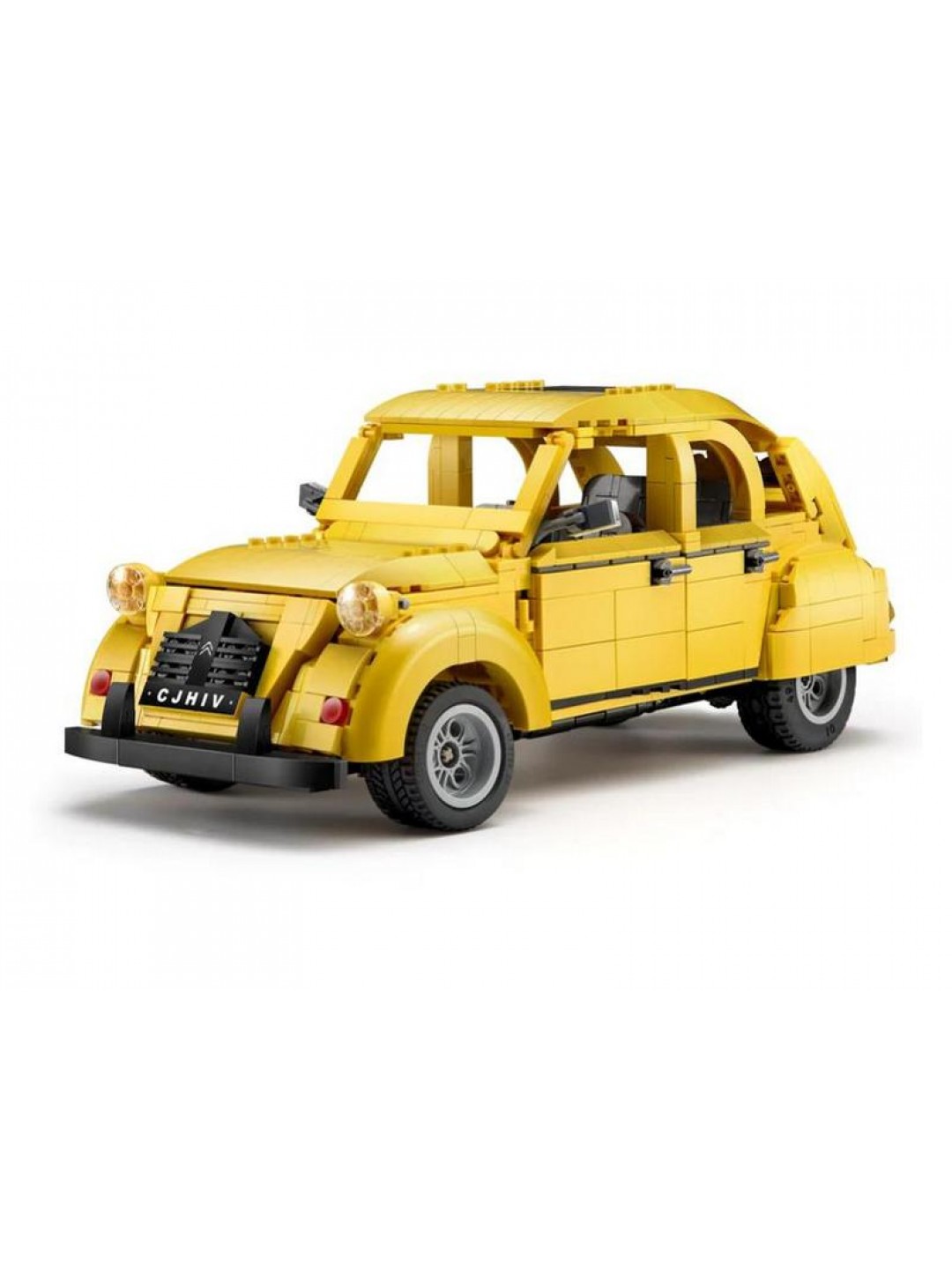 Конструктор CADA ретроавтомобиль Citroen 2CV 1/12 (1238 деталей)