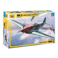 Сборная модель ZVEZDA Советский истребитель Як-3, 1/48