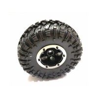 Колесо в сборе для краулеров Remo Hobby RH1071/72 серое Колесо в сборе для краулеров Remo Hobby RH1071/72 серое