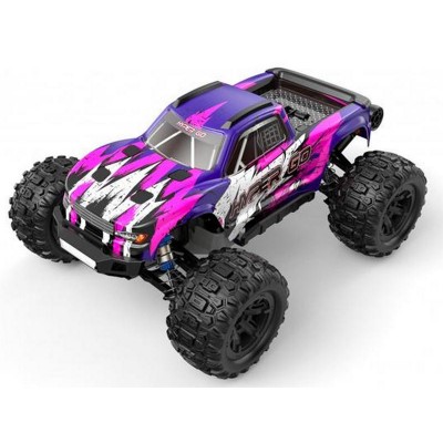 Радиоуправляемый монстр MJX Hyper Go H16H (фиолетовый) 4WD 2.4G LED GPS 1/16 RTR