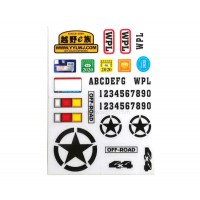 Комплект наклеек WPL для модели C-34