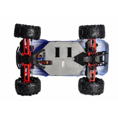 Радиоуправляемый монстр Remo Hobby Dinosaurs Master Brushless UPGRADE PLUS (синий) 4WD 2.4G 1/8 RTR