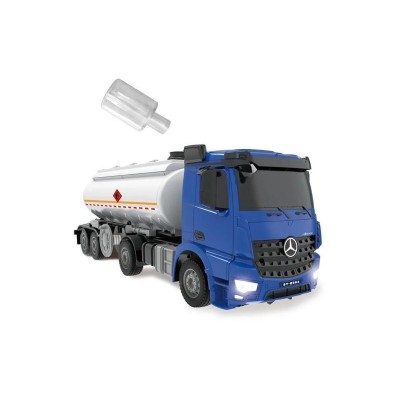 Радиоуправляемый тягач с цистерной Double Eagle Mercedes-Benz Actros 1/26 2.4G RTR