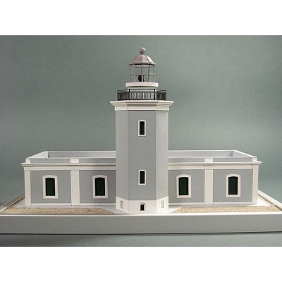 Сборная картонная модель Shipyard маяк Lighthouse Los Morrillos (№30), 1/72