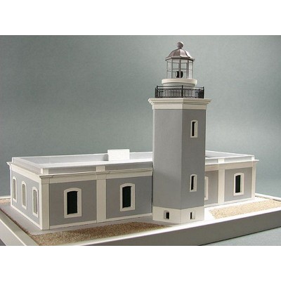 Сборная картонная модель Shipyard маяк Lighthouse Los Morrillos (№30), 1/72