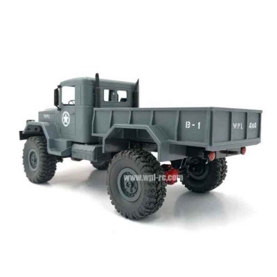 Радиоуправляемая машина WPL B-14R военный грузовик (серый) 1/16 2.4G RTR