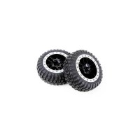 Колеса для Remo Hobby MMAX, EX3 1/10, серебристая вставка Колеса для Remo Hobby MMAX, EX3 1/10, серебристая вставка