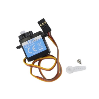 Сервомашинка 9g для самолета Top RC 400 Class Cessna 182 (закрылки), провод 250мм Сервомашинка 9g для самолета Top RC 400 Class Cessna 182 (закрылки), провод 250мм