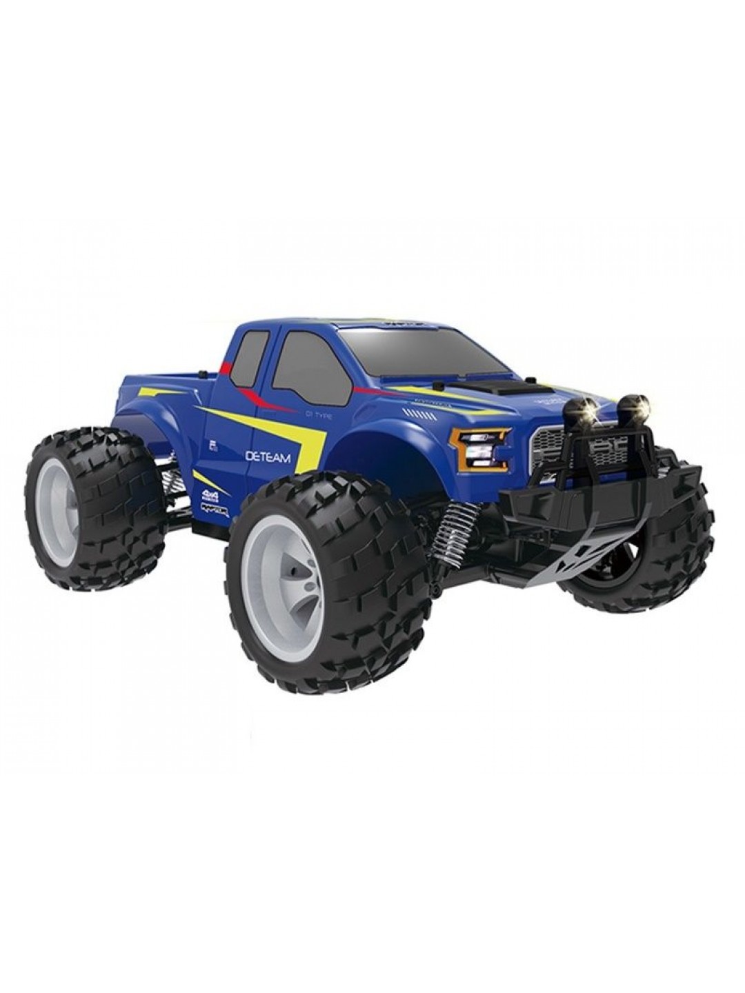 Радиоуправляемый монстр Double Eagle Ford F-150 Raptor (синий) 1:18 4WD 2.4G RTR
