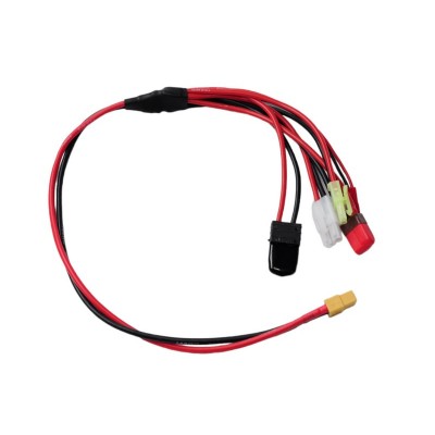 Кабель для зарядного устройства XT60 - TRX/Tamiya/JST/T-plug/Mini Tamiya Кабель для зарядного устройства XT60 - TRX/Tamiya/JST/T-plug/Mini Tamiya