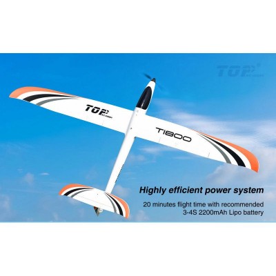 Радиоуправляемый планер Top RC T1800 (Propeller Power System) 1800мм 2.4G 4-ch LiPo RTF