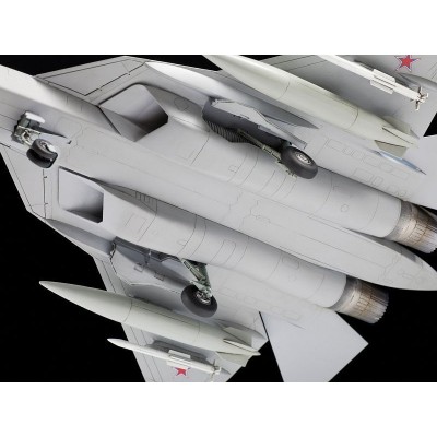 Сборная модель ZVEZDA Российский истребитель пятого поколения Су-57, 1/72