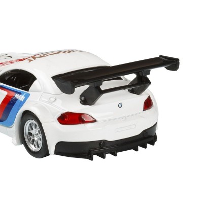 Машина "АВТОПАНОРАМА" BMW Z4 GT3, 1/38, белый, инерция, откр. двери, в/к 17,5*12,5*6,5 см