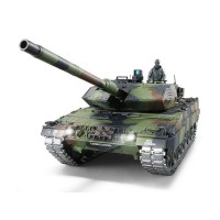 Радиоуправляемый танк Heng Long Leopard 2 A6 Professional V7.0 2.4G 1/16 RTR Радиоуправляемый танк Heng Long Leopard 2 A6 Professional V7.0 2.4G 1/16 RTR
