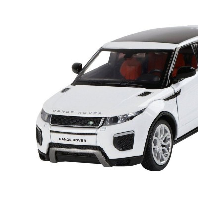 Машина "АВТОПАНОРАМА" Range Rover Evoque, белый, 1/32, свет, звук, инерция, в/к 17,5*13,5*9 см