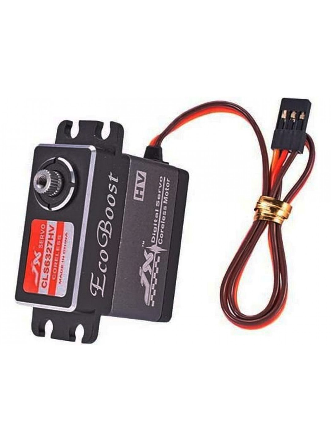 Сервомашинка цифровая JX Servo BLS6527HV (65г/26.7/0.08/7.4V) бесколлекторная, Ecoboost