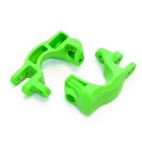 Держатели передних кулаков для Remo Hobby 1/8, тюнинг, зеленые Держатели передних кулаков для Remo Hobby 1/8, тюнинг, зеленые