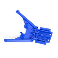 Пластина крепления осей рычагов передней подвески для Remo Hobby 1/8, тюнинг, синяя Пластина крепления осей рычагов передней подвески для Remo Hobby 1/8, тюнинг, синяя