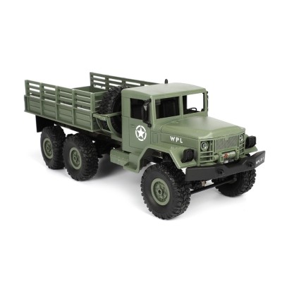 Радиоуправляемая машина WPL B-16R военный грузовик (серый) 6WD 2.4G 1/16 RTR