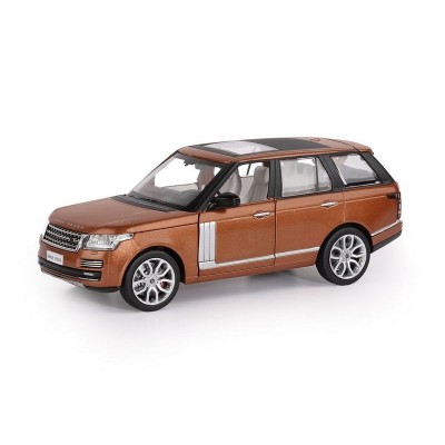 Машина "АВТОПАНОРАМА" Range Rover, оранжевый, 1/26, свет, звук, в/к 24,5*12,5*10,5 см