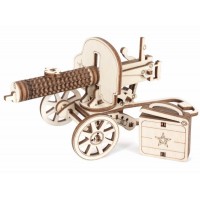 Деревянный конструктор Lemmo ПУЛЕМЕТ ЛТ-М, 50 деталей Деревянный конструктор Lemmo ПУЛЕМЕТ ЛТ-М, 50 деталей