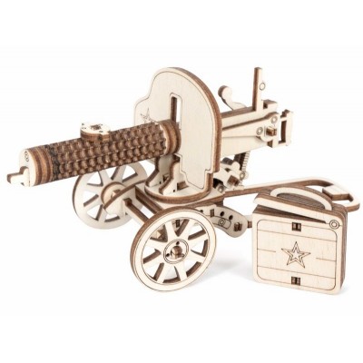 Деревянный конструктор Lemmo ПУЛЕМЕТ ЛТ-М, 50 деталей Деревянный конструктор Lemmo ПУЛЕМЕТ ЛТ-М, 50 деталей