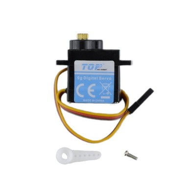Сервомашинка 9g для планера Top RC Lightning V2 (руль, руль высоты) Сервомашинка 9g для планера Top RC Lightning V2 (руль, руль высоты)