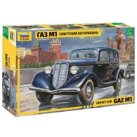 Сборная модель ZVEZDA Советский автомобиль Газ М1, 1/35