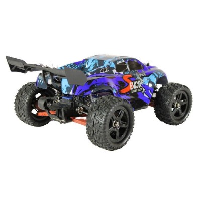 Радиоуправляемая трагги Remo Hobby S EVO-R Brushless UPGRADE V2.0 (синяя) 4WD 2.4G 1/16 RTR