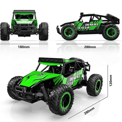 Радиоуправляемый внедорожник Volantex RC Desert King зеленый 4WD 2.4G 1/16 RTR