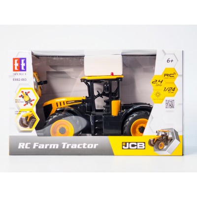 Радиоуправляемый фермерский трактор Double Eagle JCB Fastrac 4220 1/24 2.4G RTR