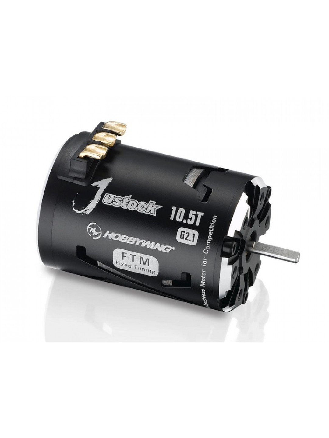 Бесколлекторный мотор Hobbywing JUSTOCK-10.5T-BLACK-G2.1 (4000KV, 3.17/15)