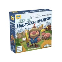 Настольная игра ZVEZDA "Поселенцы.Hаброски империи.", семейная