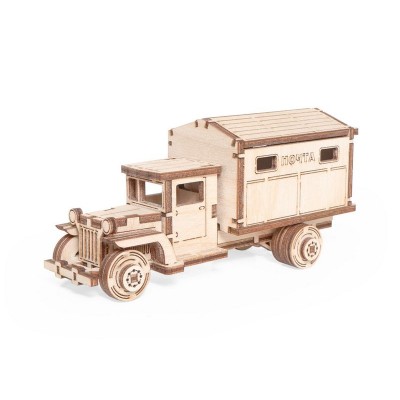 Деревянный конструктор Lemmo Грузовичок ЛТ почта, 49 деталей Деревянный конструктор Lemmo Грузовичок ЛТ почта, 49 деталей