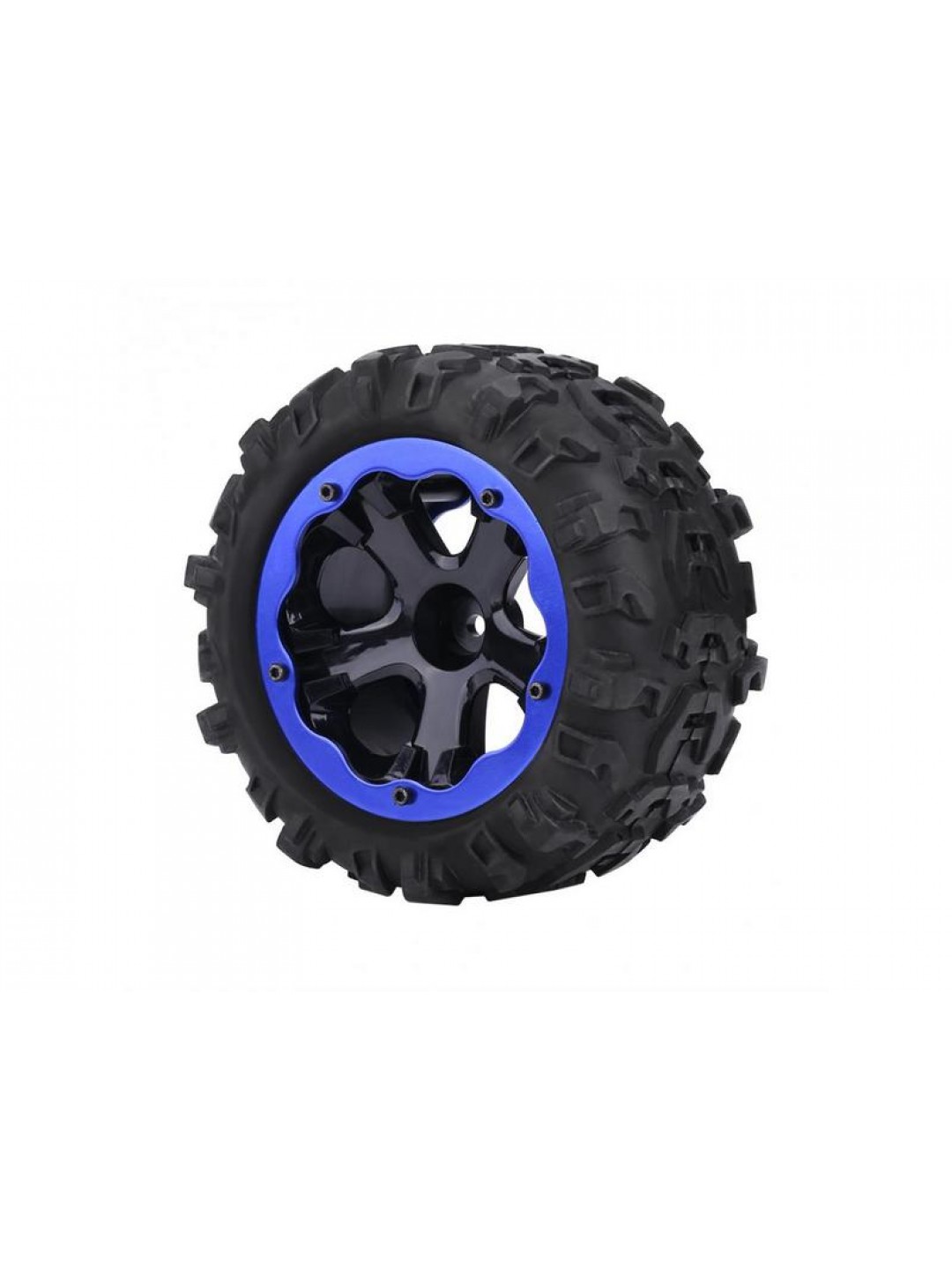 Колесо в сборе для Remo Hobby RH8035/36 (левое синее), 1шт.