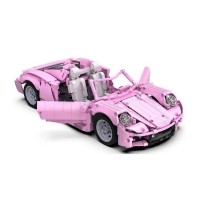 Конструктор CaDA спортивный автомобиль Pink Holiday 1/12 (1181 деталь) Конструктор CaDA спортивный автомобиль Pink Holiday 1/12 (1181 деталь)