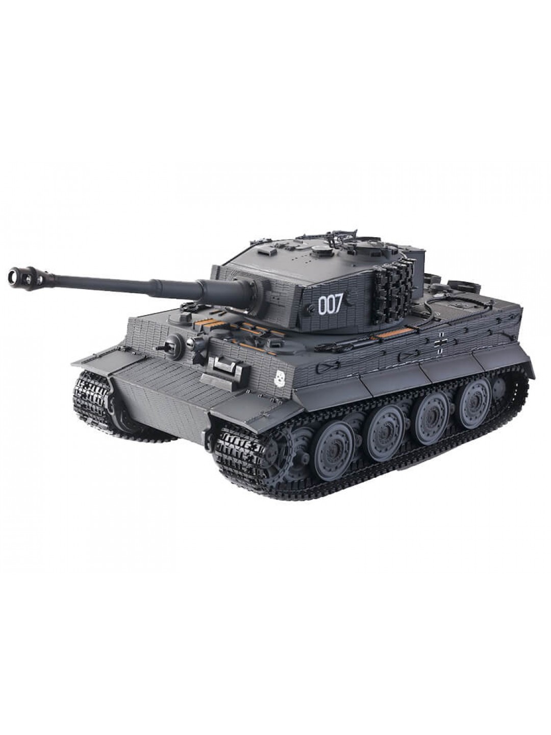 Радиоуправляемый танк Taigen 1/24 Tiger 1 (Германия, ранняя версия), для ИК боя, серый  2.4G RTR