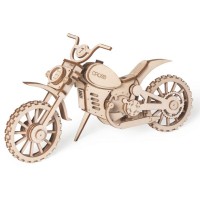 Деревянный конструктор Lemmo Мотоцикл «кросс», 75 деталей Деревянный конструктор Lemmo Мотоцикл «кросс», 75 деталей
