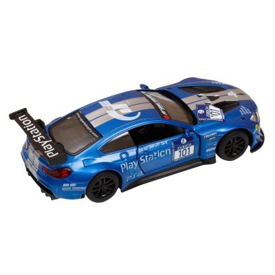 Машина "АВТОПАНОРАМА" BMW M6, синий, 1/44, инерция, в/к 17,5*12,5*6,5 см