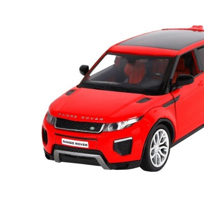 Машина "АВТОПАНОРАМА" Land Rover Range Rover Evoque HSE, красный, 1/32, в/к 17,5*12,5*6,5 см