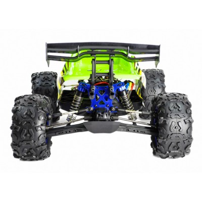 Радиоуправляемая трагги Remo Hobby EVO-R Brushless (зеленая) 4WD 2.4G 1/8 RTR