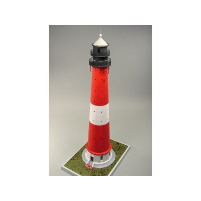 Сборная картонная модель Shipyard маяк Pellworm Lighthouse (№61), 1/87