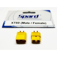 Разъем XT60 комплект папа+мама Разъем XT60 комплект папа+мама
