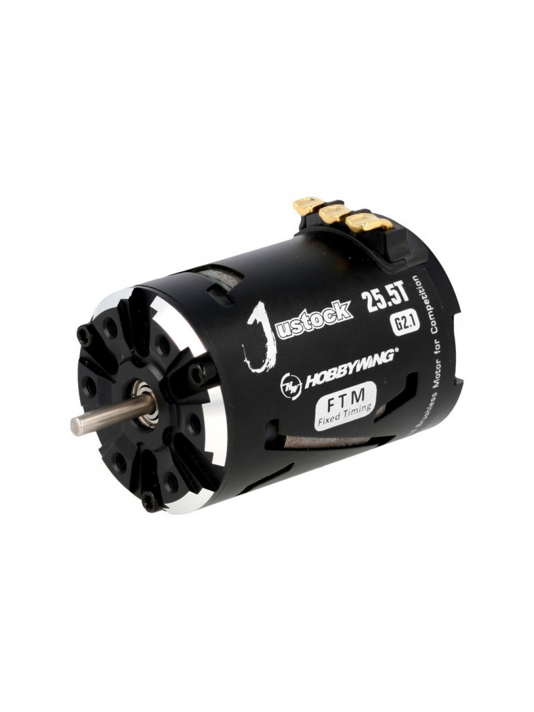 Бесколлекторный мотор Hobbywing JUSTOCK-25.5T-BLACK-G2.1 (1600KV, 3.17/15)