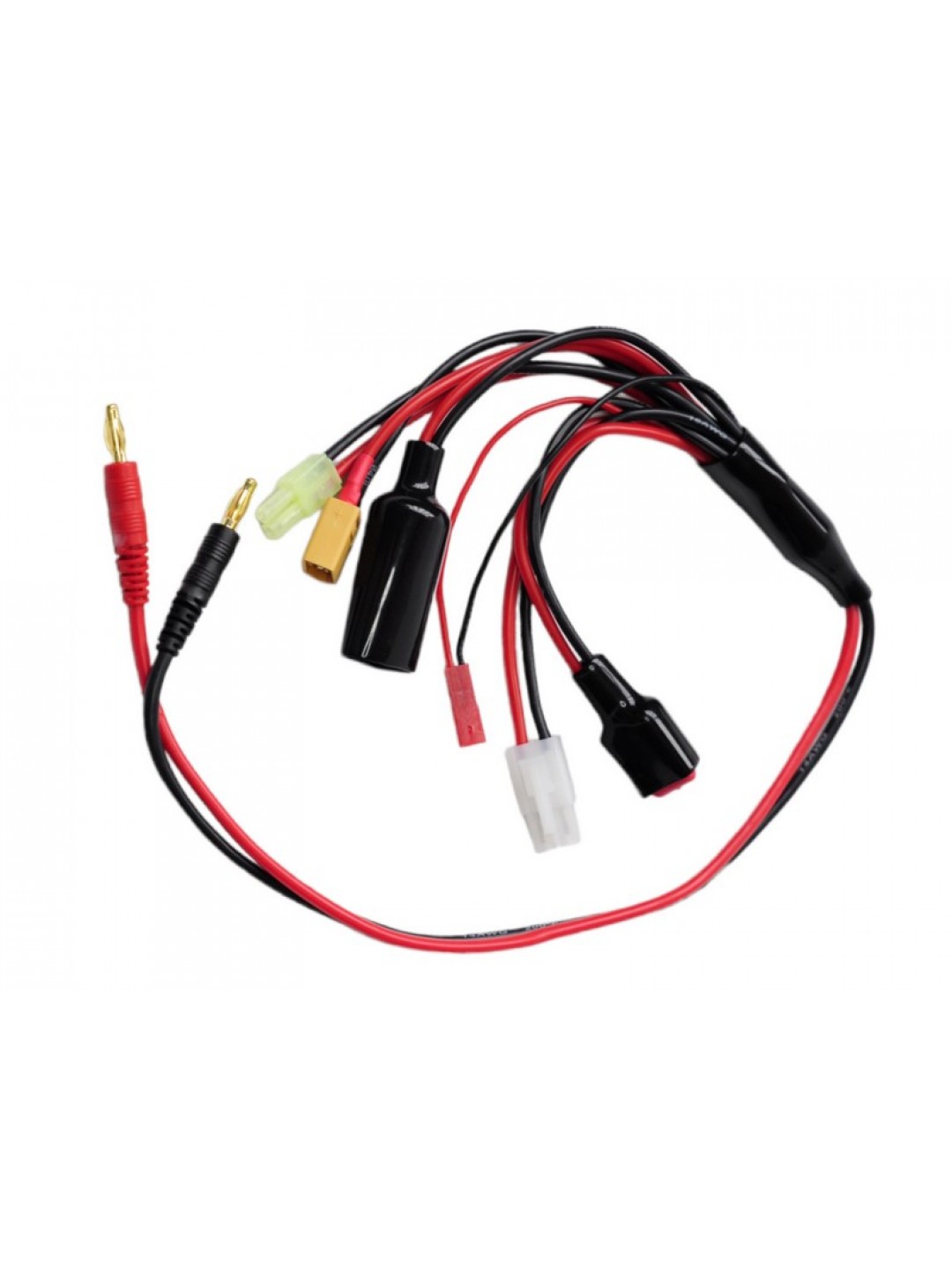 Кабель для зарядного устройства Banana - TRX/Tamiya/JST/T-plug/Mini Tamiya/XT60