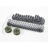 Комплект гусениц RTR 2 шт для вездехода WPL E-1 (ГАЗ-71) Комплект гусениц RTR 2 шт для вездехода WPL E-1 (ГАЗ-71)