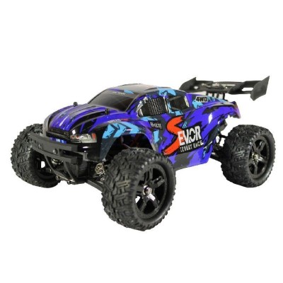 Радиоуправляемая трагги Remo Hobby S EVO-R Brushless V2.0 (синяя) 4WD 2.4G 1/16 RTR