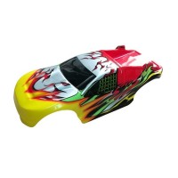 Желто-красный кузов для трагги Remo Hobby RH8065/8066