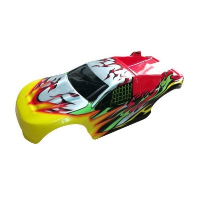 Желто-красный кузов для трагги Remo Hobby RH8065/8066 Желто-красный кузов для трагги Remo Hobby RH8065/8066